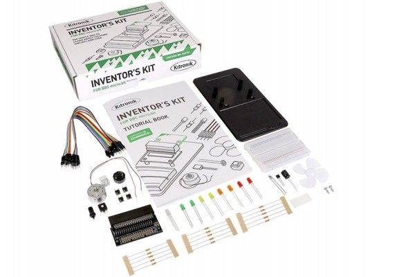 micro bit KITRONIK Inventor's Kit, For the micro:bit, Edge Connector LEDs,  LDR, Buzzer, Kitronik 5603