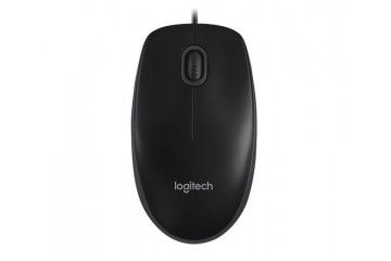 miške LOGITECH Miška Logitech OEM B100 Optical mouse, črna, USB