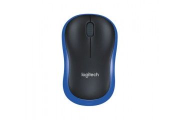 miške LOGITECH Miška Logitech M185 Wireless, nano, optična, modra