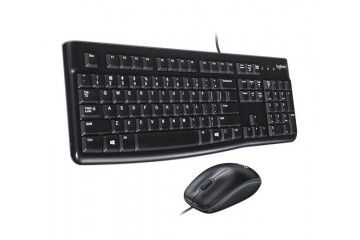 tipkovnice LOGITECH Tipkovnica in miška Logitech Desktop MK120, USB, SLO