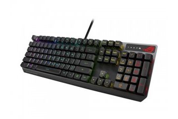 tipkovnice ASUS  Tipkovnica ASUS ROG Strix Scope RX, RX Optical Switch, PBT, RGB, USB, UK SLO g.