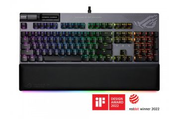 tipkovnice ASUS Tipkovnica ASUS ROG Strix Flare II Animate, ROG NX Red, PBT, RGB, USB, UK SLO g.