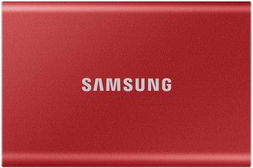 diski SSD SAMSUNG Zunanji SSD 500GB Type-C USB 3.2 Gen2 V-NAND UASP, Samsung T7, rdeč