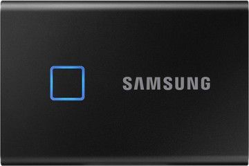 diski SSD SAMSUNG Zunanji SSD 500GB Type-C USB 3.2 Gen2 V-NAND UASP, Samsung T7 Touch, črn