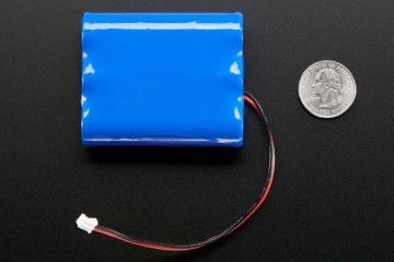  ADAFRUIT Lithium Ion Battery Pack - 3.7V 6600mAh, Adafruit 353