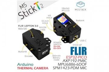 m5stack M5STACK M5StickT2 ESP32 Thermal Camera Development Kit (Lepton 3.0), M5STACK K016-T2
