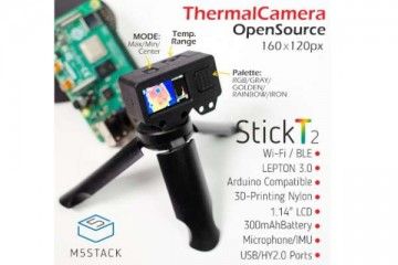 m5stack M5STACK M5StickT2 ESP32 Thermal Camera Development Kit (Lepton 3.0), M5STACK K016-T2