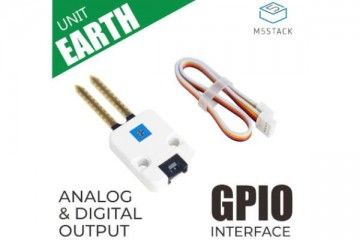 m5stack M5STACK Earth Moisture Sensor Unit Analog and Digital Output, M5STACK U019