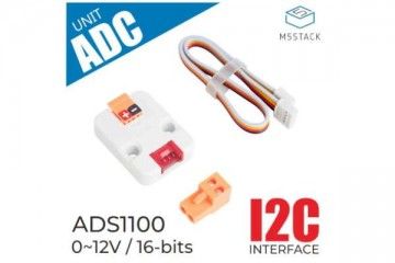  M5STACK ADC I2C Unit (ADS1100), M5STACK U013