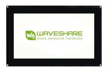  WAVESHARE 10.1inch Capacitive Touch LCD (F), 1024 × 600, Toughened Glass, IPS Panel, Waveshare 22520