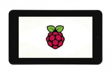  WAVESHARE  7inch Capacitive Touch Display for Raspberry Pi, with Protection Case and 5MP Front Camera, 800×480, DSI, WAVESHARE 21366