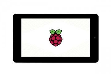  WAVESHARE   7inch Capacitive Touch Display for Raspberry Pi, with 5MP Front Camera, 800×480, DSI, Waveshare 20806