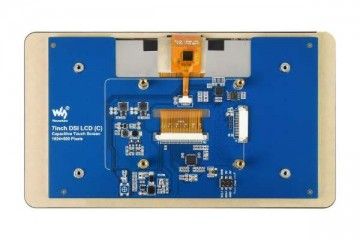 lcd WAVESHARE 7inch Capacitive Touch IPS Display for Raspberry Pi, DSI Interface, 1024×600, Waveshare 20429