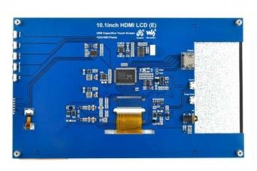 lcd WAVESHARE 10.1inch Capacitive Touch Screen LCD (E), 1024×600, HDMI, IPS, Optical Bonding Screen, Supports Raspberry Pi, Jetson Nano, And PC, Waveshare 18096