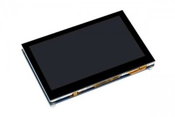 lcd WAVESHARE 4.3inch Capacitive Touch Display for Raspberry Pi, DSI Interface, 800×480, Waveshare 16239