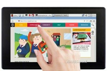 lcd WAVESHARE 7inch Capacitive Touch Screen LCD (H) with Case, 1024×600, HDMI, IPS, Various Systems Support, Waveshare 13857