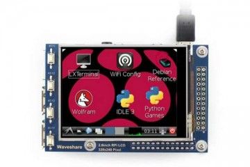  RASPBERRY PI 2.8inch RPi LCD (A), 320×240, Waveshare 12219