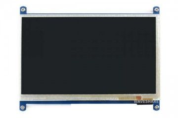 lcd WAVESHARE 5inch Resistive Touch Screen LCD (B) with Bicolor Case, 800×480, HDMI, Low Power, Waveshare 11018