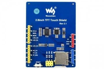 lcd WAVESHARE 2.8inch Touch LCD Shield for Arduino, Waveshare 10684