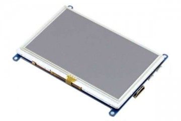 lcd WAVESHARE 5inch Resistive Touch Screen LCD (B), 800×480, HDMI, Low Power Consumption, Waveshare 10737