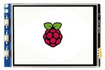 lcd WAVESHARE 3.2inch Resistive Touch Display (B) for Raspberry Pi, 320×240, SPI, Waveshare 9201