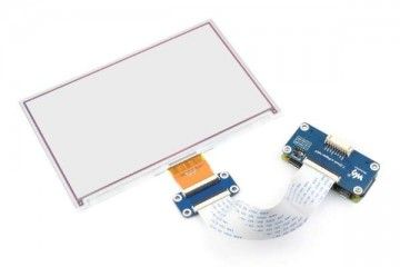 e-paper WAVESHARE 7.3inch ACeP 7-Color E-Paper E-Ink Display Module, 800×480 Pixels, SPI Communication, Waveshare 23434