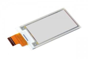 e-paper WAVESHARE 2.36inch E-Paper (G) raw display, 296 × 168, Red/Yellow/Black/White, Waveshare 22752