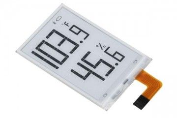e-paper WAVESHARE 1.9inch Segment E-Paper Raw Display, 91 Segments, I2C Bus, Ideal for Temperature and humidity meter, Humidifier, Digital Meter, Waveshare 22688