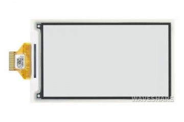 e-paper WAVESHARE 3.7inch e-Paper e-Ink Raw Display, 480×280, Black / White, 4 Grey Scales, SPI, Without PCB, Waveshare 18381