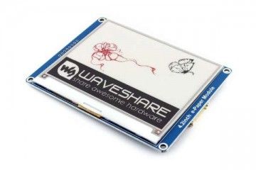 e-paper WAVESHARE 400x300, 4.2inch E-Ink display module, three-color, Waveshare 13454