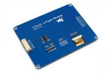 e-paper WAVESHARE 400x300, 4.2inch E-Ink display module, three-color, Waveshare 13454