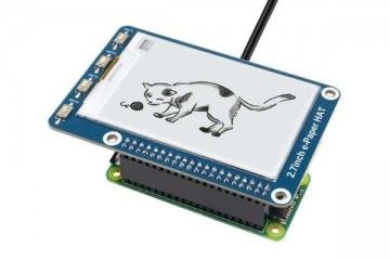 e-paper WAVESHARE 264x176, 2.7inch E-Ink display HAT for Raspberry Pi, Waveshare 13354