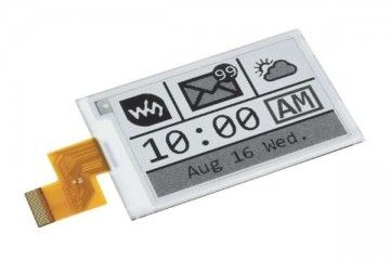 e-paper WAVESHARE 264x176, 2.7inch E-Ink raw display, Waveshare 13378