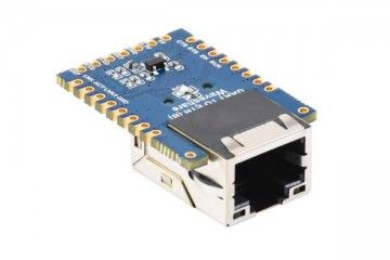  WAVESHARE TTL UART to Ethernet Mini Module, Castellated Holes With Immersion Gold Design, Highly Integrated Packaging, Waveshare 24276