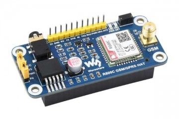  WAVESHARE R800C GSM/GPRS HAT For Raspberry Pi, Waveshare 23459