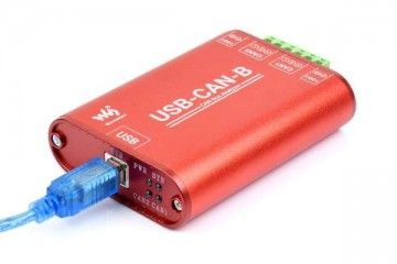  WAVESHARE USB to CAN Adapter, Dual-Channel CAN Analyzer, Industrial Isolation, Waveshare 22773