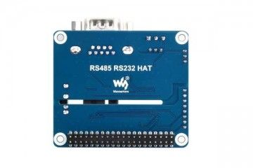  WAVESHARE Isolated RS485 RS232 Expansion HAT for Raspberry Pi, SPI Control, Waveshare 21648