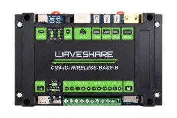  WAVESHARE Industrial IoT 5G/4G Wireless Expansion Module Designed for Raspberry Pi Compute Module 4, With UPS Module, Onboard M.2 Slot, Waveshare 24794