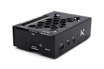 ohišja KKSB Raspberry Pi 5 Case Aluminium Black, KKSB