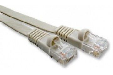 kabli VIDEK FLAT CAT6 UTP, BEIGE, 1M, VIDEK  2966-1F