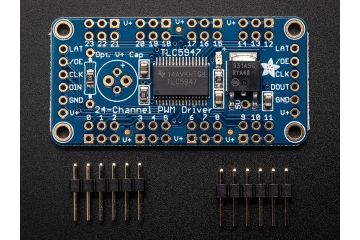 breakout boards  ADAFRUIT Adafruit 24-Channel 12-bit PWM LED Driver - SPI Interface - TLC5947, Adafruit 1429