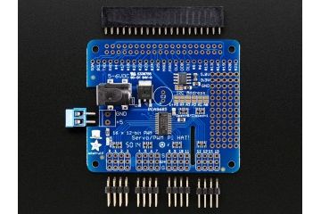 razvojni dodatki ADAFRUIT Adafruit 16-Channel PWM - Servo HAT for Raspberry Pi - Mini Kit, Adafruit 2327