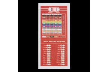 components SPARKFUN Resistor Kit - 1-4W (500 total), Sparkfun COM-10969