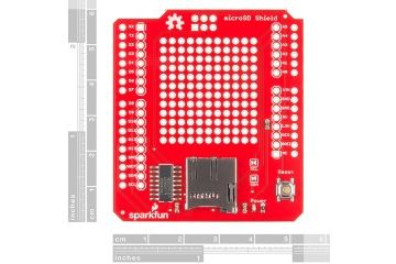 shields SPARKFUN SparkFun microSD Shield, Sparkfun DEV-12761 