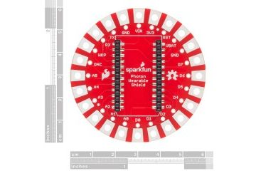 photon SPARKFUN SparkFun Photon Wearable Shield, SparkFun 13328