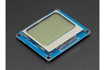 lcd-s ADAFRUIT Nokia 5110-3310 monochrome LCD+extras, adafruit 338