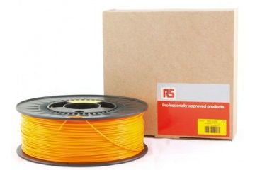 dodatki RS RS Pro 1.75mm 3D Printer Filament Orange, 1kg PLA, RS Pro