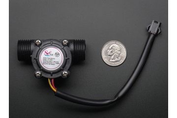 liquid, flow ADAFRUIT Liquid Flow Meter - Plastic 1- 2 NPS Threaded, adafruit 828 