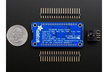 breakout boards  ADAFRUIT VS1053 Codec + MicroSD Breakout - MP3 - WAV- MIDI - OGG Play + Record - v4, adafruit 1381 