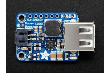 breakout boards  ADAFRUIT PowerBoost 1000 Basic - 5V USB Boost @ 1000mA from 1.8V+, adafruit 2030 